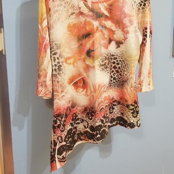 Super Trendy Sequined Animal Print Top by Style & Co. - Picture 5 of 13